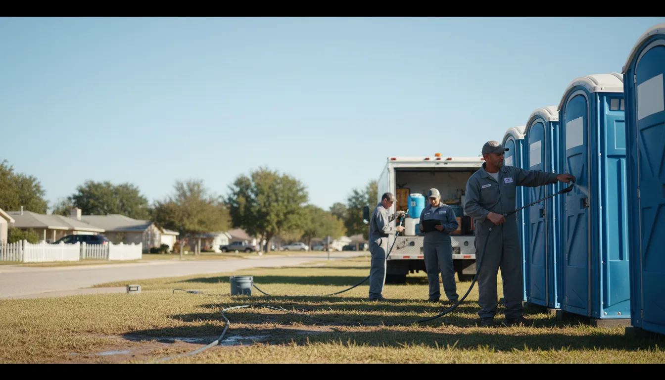 Long-Term Portable Toilet Rental in Cheriton, VA near me